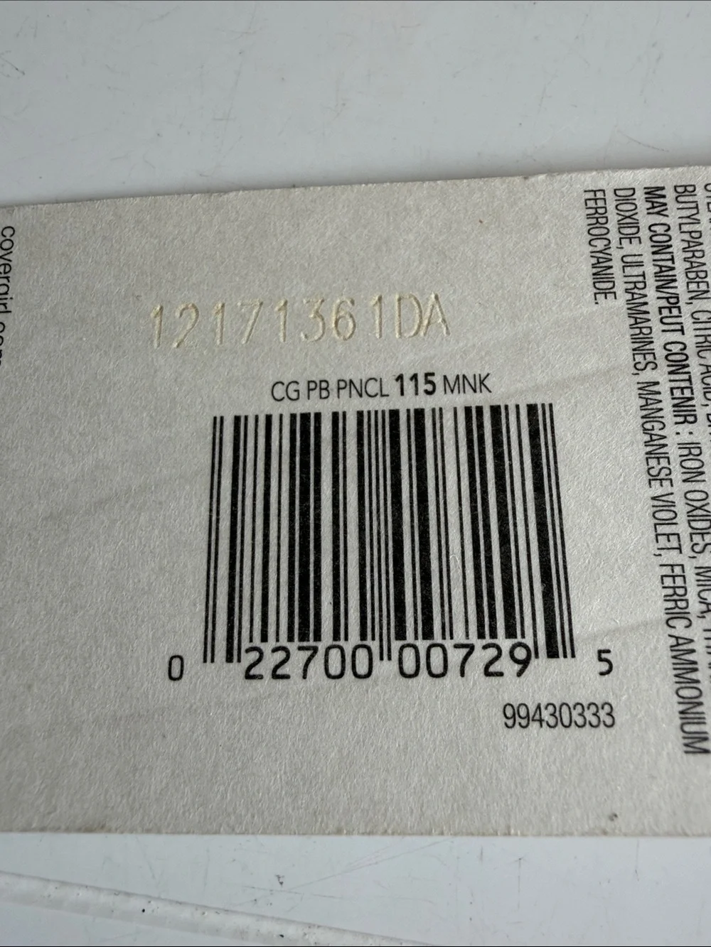 COVERGIRL PerfectBlend Eye Pencil in Mink Brown 115 RARE and Hard 2 Find